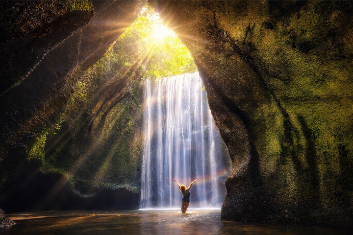 bali private driver tukad cepung